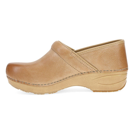 Dansko XP 2.0 Women's Honey Distressed Stapled Clog