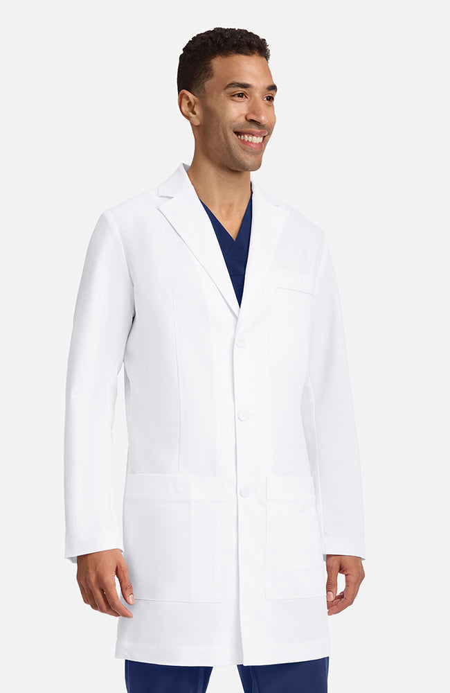 Medelita Men's Luca Patch Pocket 37½" Lab Coat
