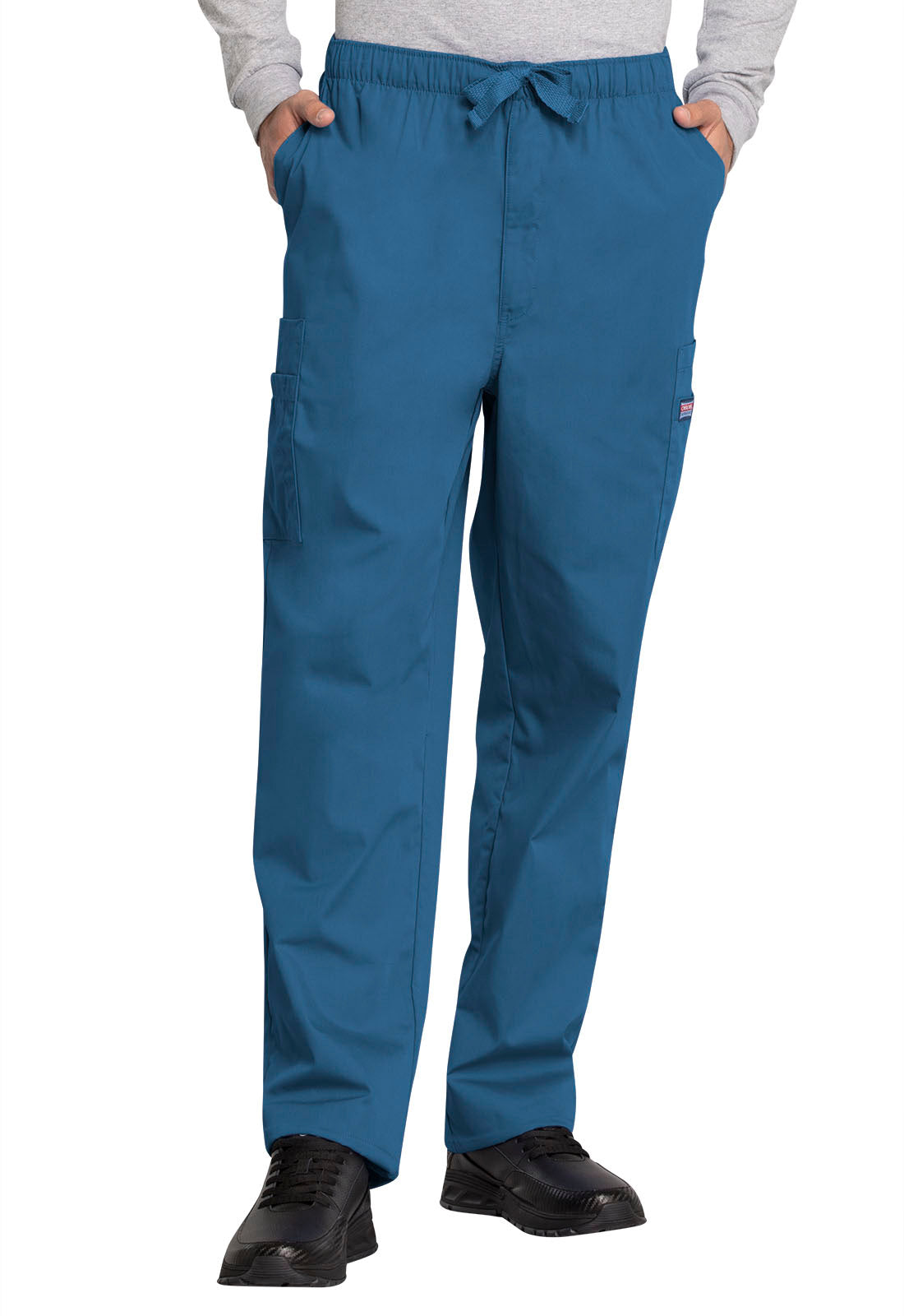 Cherokee Workwear Originals Men's 7-Pocket Tall Fly Front Cargo Pant