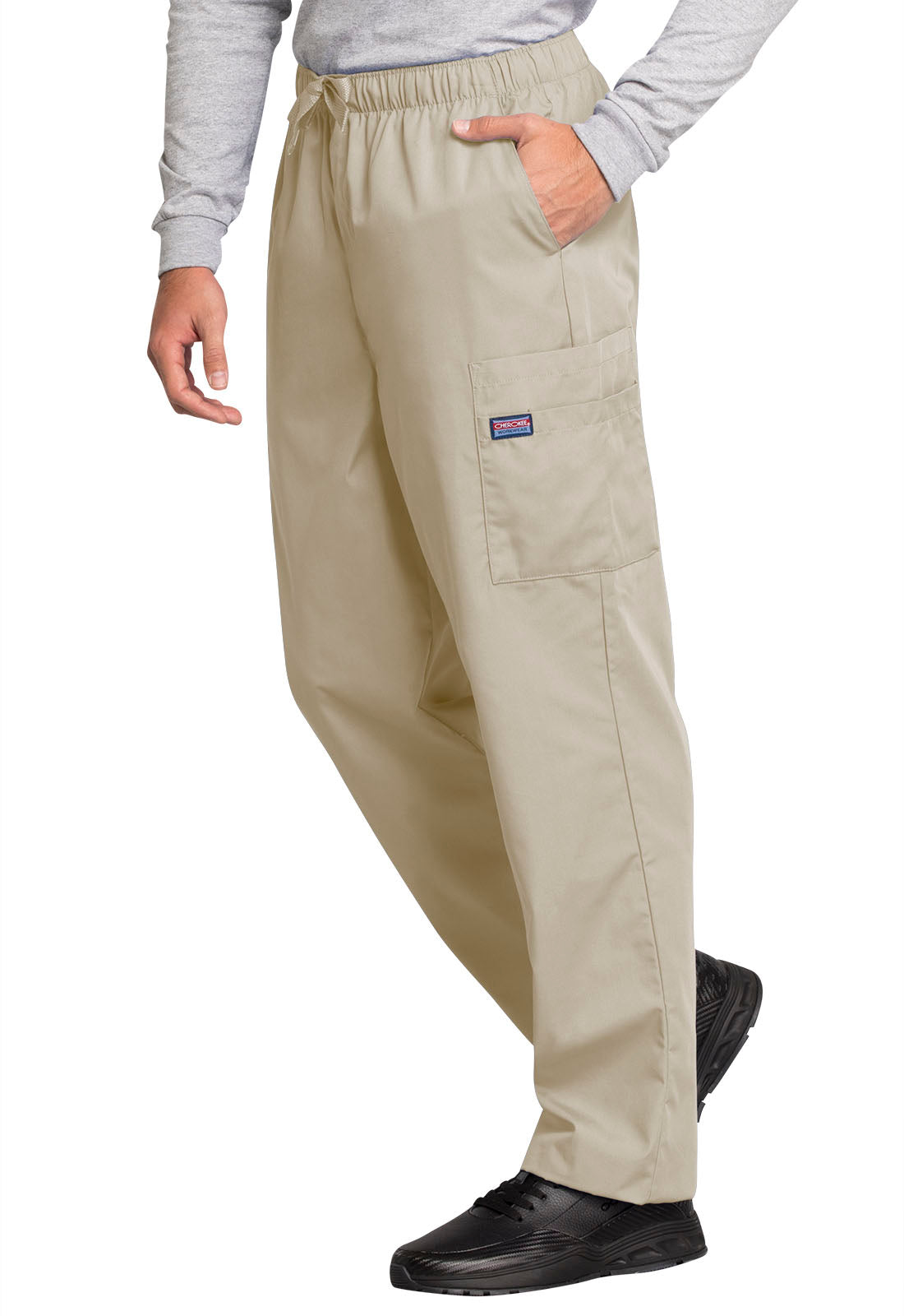 Cherokee Workwear Originals Men's 7-Pocket Short Fly Front Cargo Pant