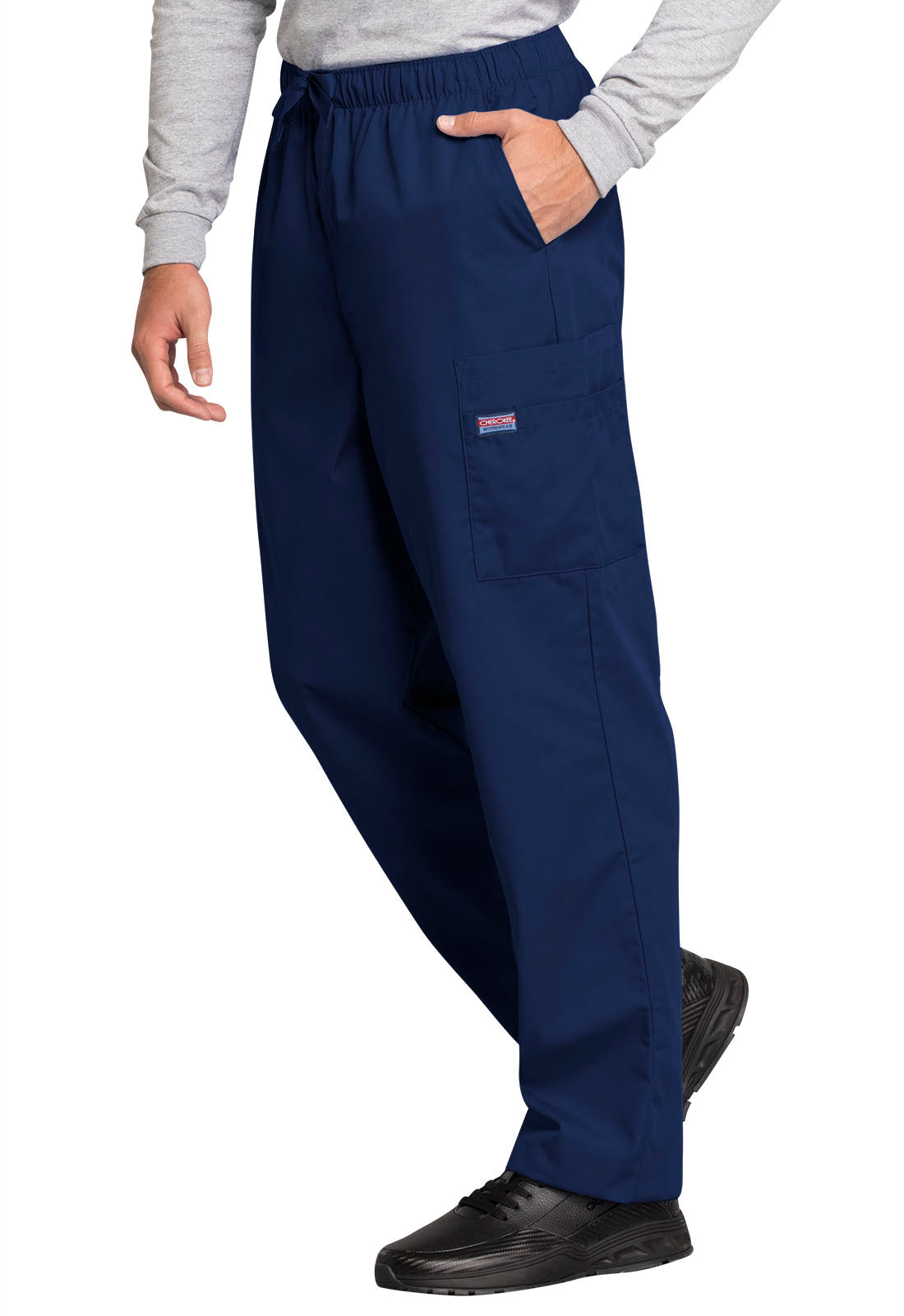 Cherokee Workwear Originals Men's 7-Pocket Short Fly Front Cargo Pant