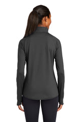 Sport-Tek® Women's Sport-Wick® Stretch 1/4-Zip Pullover