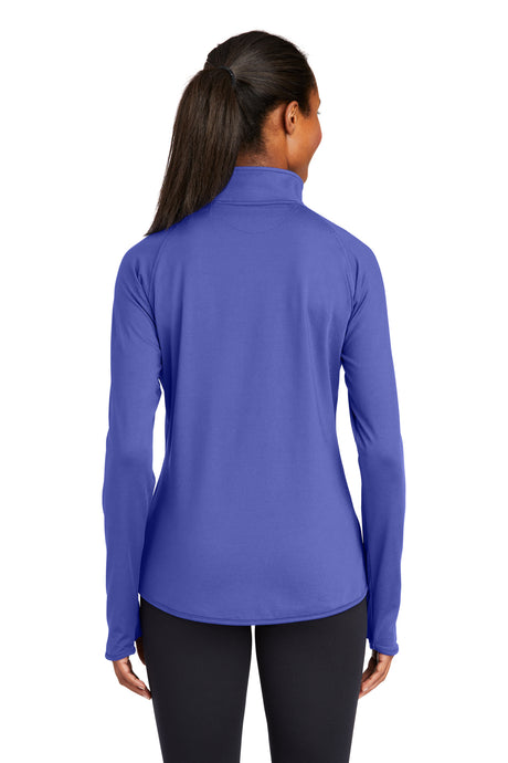 Sport-Tek® Women's Sport-Wick® Stretch 1/4-Zip Pullover