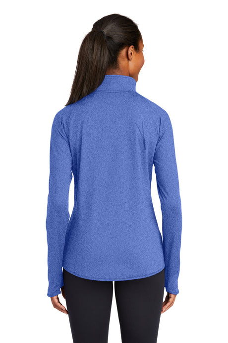 Sport-Tek® Women's Sport-Wick® Stretch 1/4-Zip Pullover
