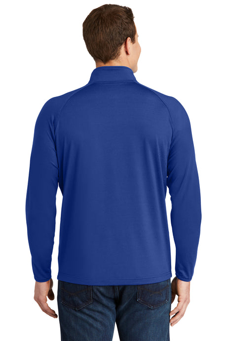 Men's Sport-Tek® Sport-Wick® Stretch 1/4-Zip Pullover
