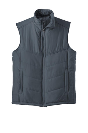 Port Authority® Puffy Vest - Dark Slate/Black