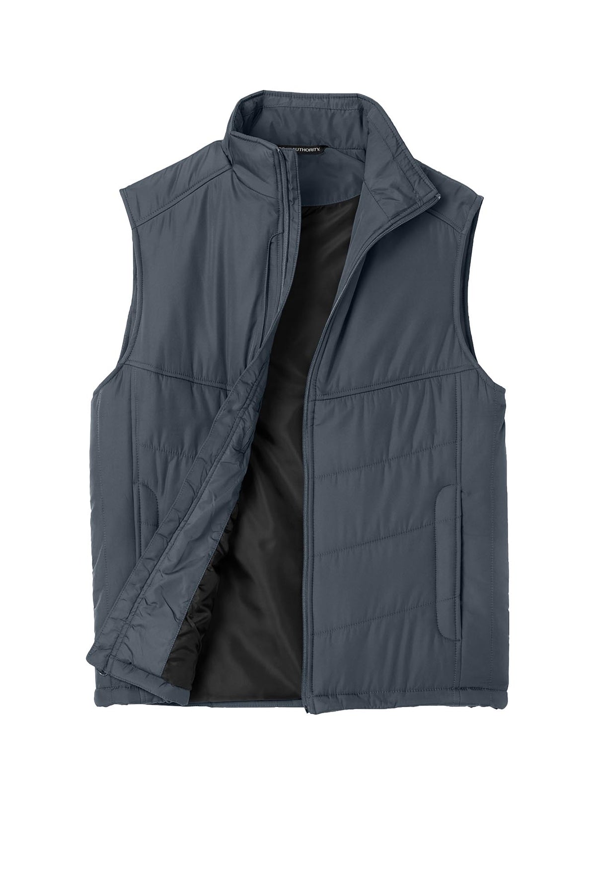 Port Authority® Puffy Vest - Dark Slate/Black