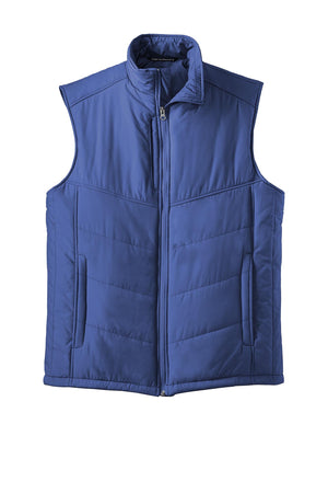 Port Authority® Puffy Vest - Mediterranean Blue/Black