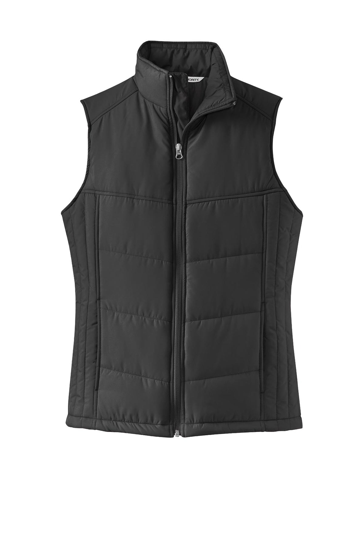 Port Authority® Women's Puffy Vest - Black/Black