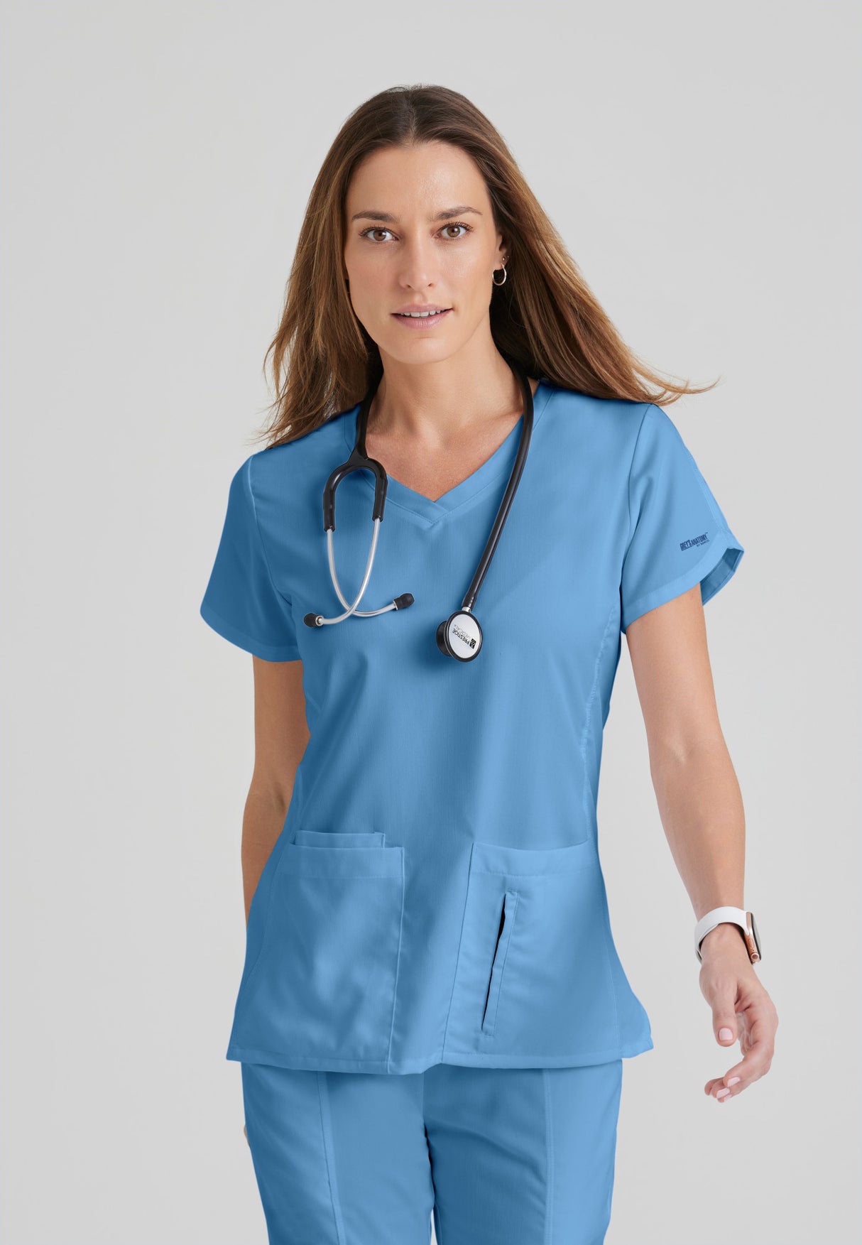 Grey's Anatomy™ Women's Cora 4-Pocket Scrub Top