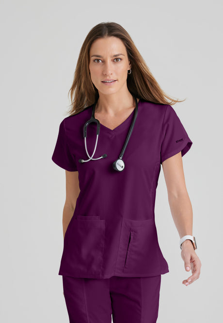 Grey's Anatomy™ Women's Cora 4-Pocket Scrub Top