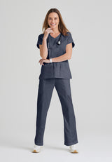 Grey's Anatomy™ Women's Cora 4-Pocket Scrub Top