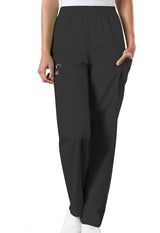 Cherokee Workwear Originals Women's Natural Rise 4-Pocket Tall Tapered Pull-On Cargo Pant