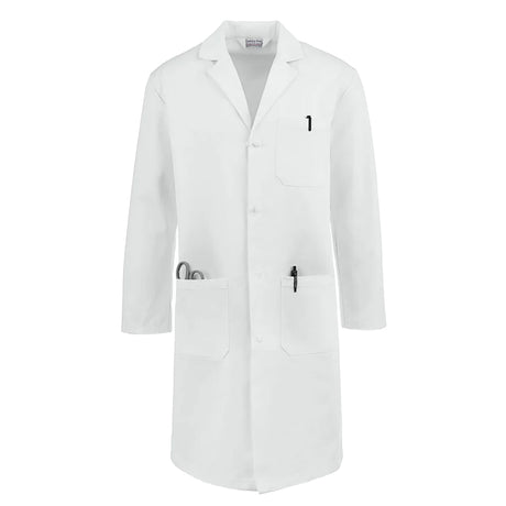 Fashion Seal Men's Knee Length Lab Coat