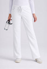 Grey's Anatomy™ Women's Riley 5-Pocket Mid-Rise Flared Leg Scrub Pant