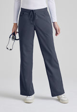 Grey's Anatomy™ Women's Riley 5-Pocket Mid-Rise Flared Leg Scrub Tall Pant