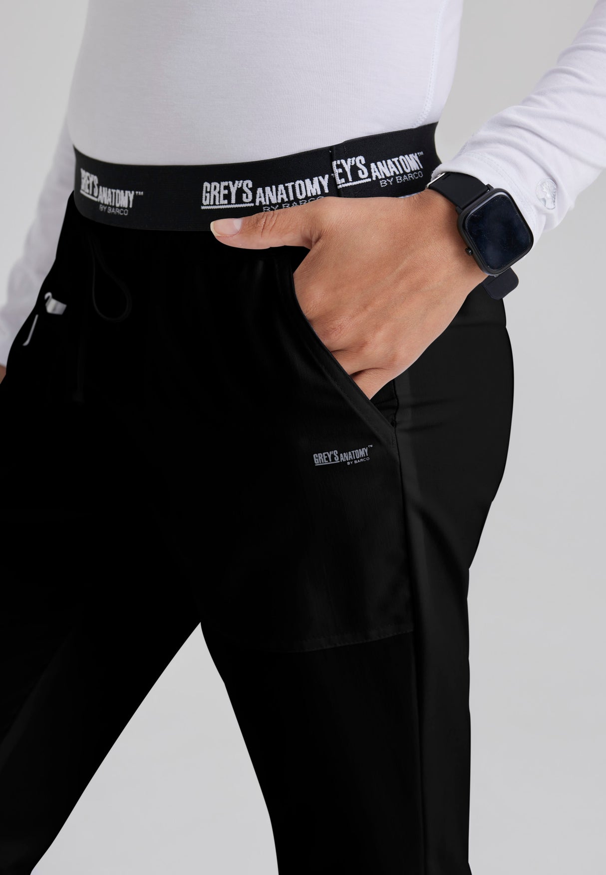 Grey's Anatomy™ Women's Aubrey 3-Pocket Low-Rise Flared Leg Scrub Pant