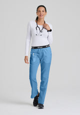 Grey's Anatomy™ Women's Aubrey 3-Pocket Low-Rise Flared Leg Scrub Pant