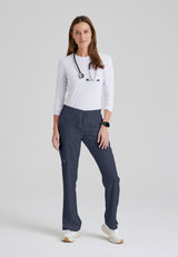 Grey's Anatomy™ Women's Mia 6-Pocket Mid-Rise Straight Leg Scrub Pant