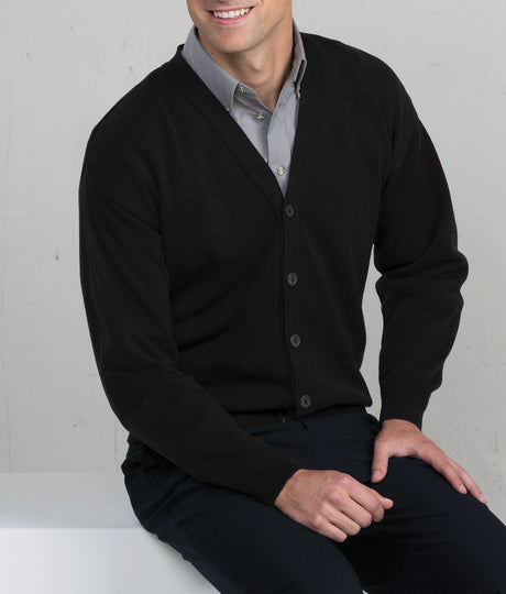Edwards® Men's Jersey Knit Acrylic Cardigan