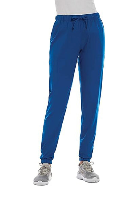 Elements Originals Women's 5 Pocket 4-Way Stretch Elastic Waistband Jogger Pant