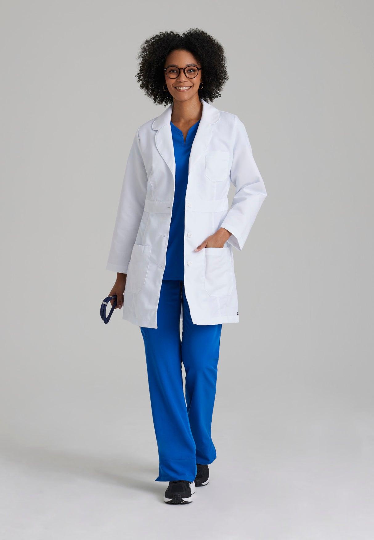 Grey's Anatomy™ Women's Lily 3-Pocket 34" 4-Button Lab Coat