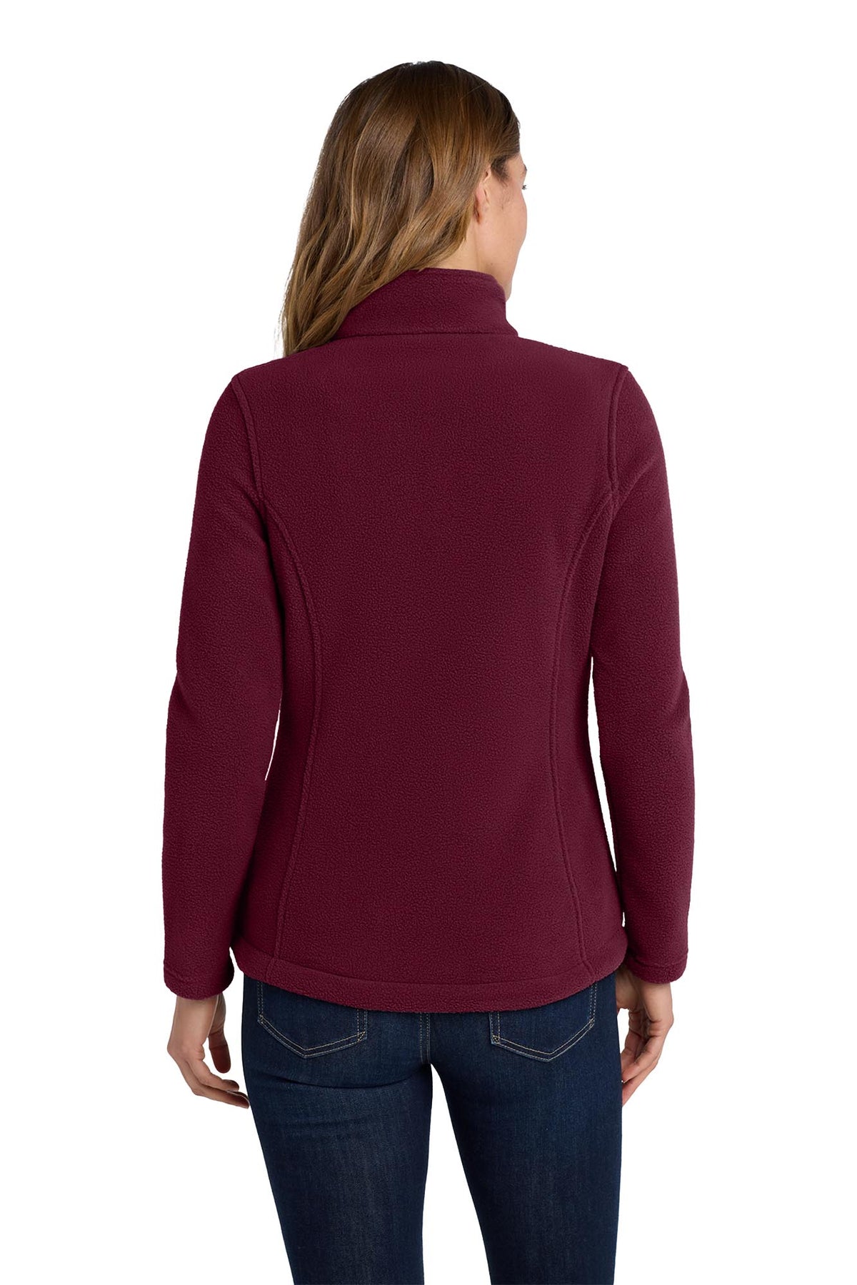 Port Authority® Women's Value Fleece Jacket - Maroon