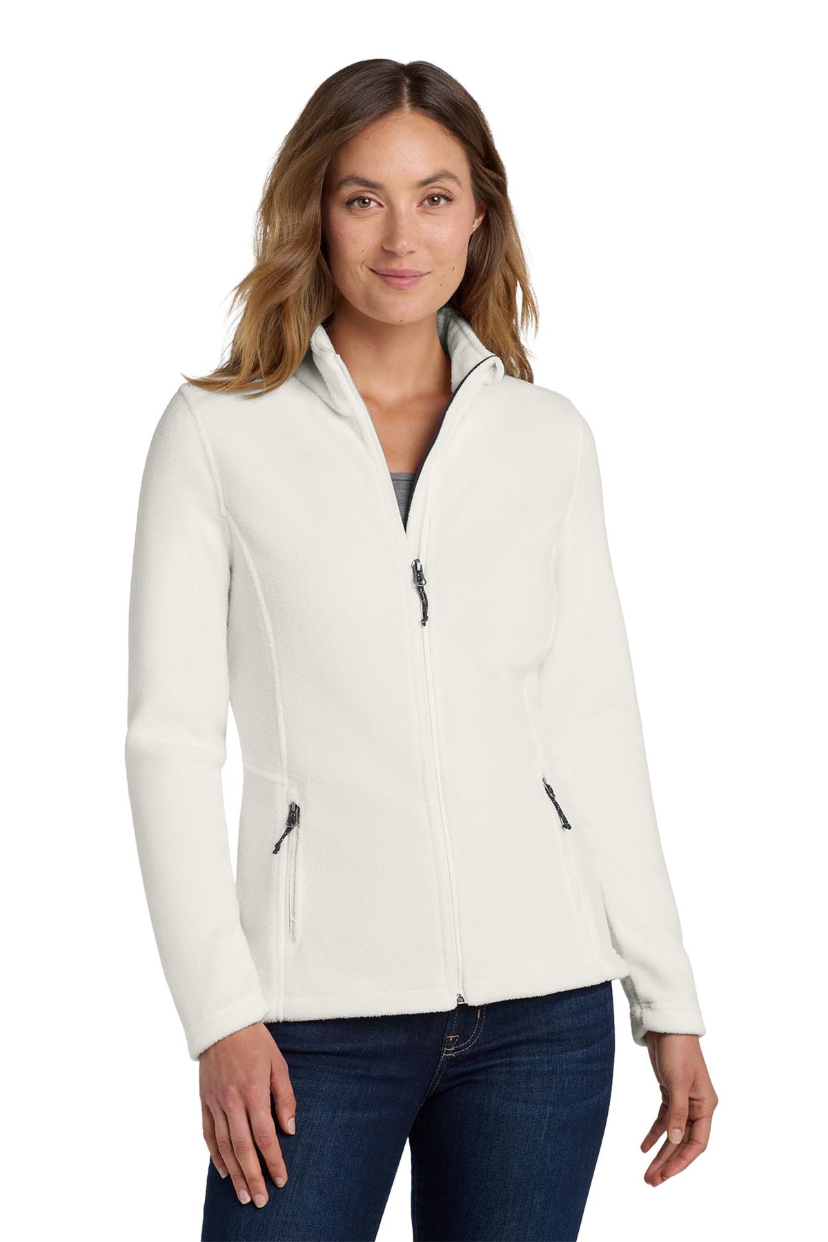 Port Authority® Women's Value Fleece Jacket - Winter White