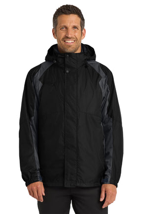 Port Authority® Ranger 3-in-1 Jacket - Black/Ink Grey