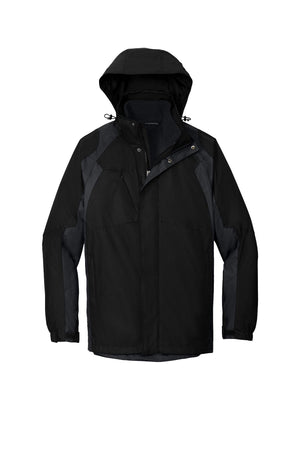 Port Authority® Ranger 3-in-1 Jacket - Black/Ink Grey