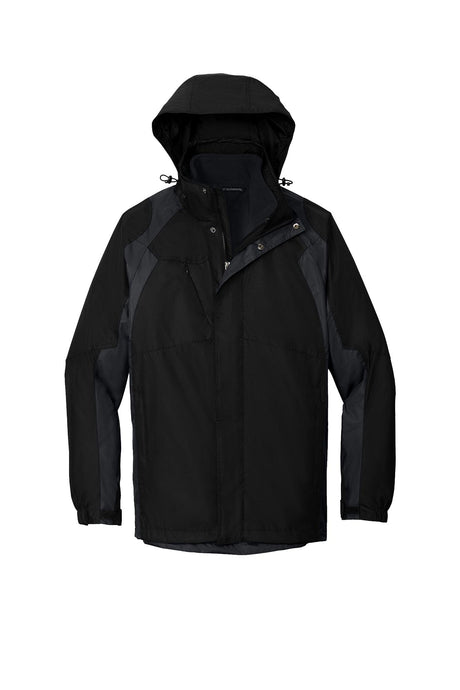 Port Authority® Ranger 3-in-1 Jacket - Black/Ink Grey