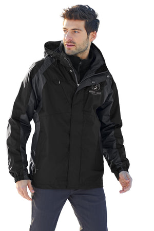 Port Authority® Ranger 3-in-1 Jacket - Black/Ink Grey