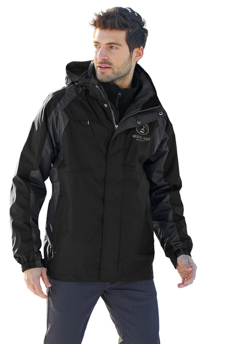 Port Authority® Ranger 3-in-1 Jacket - Black/Ink Grey