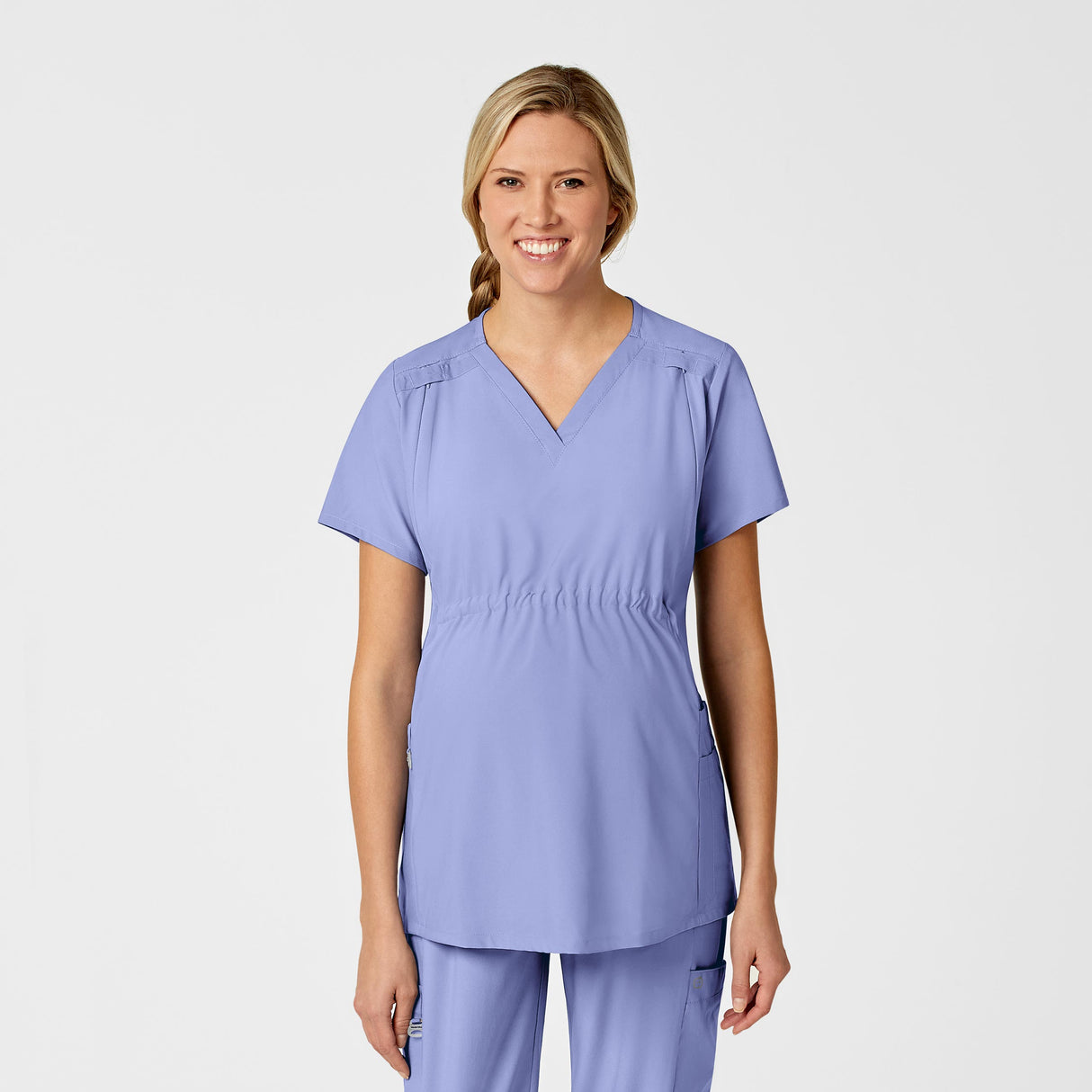 Wink® W123 Maternity V-Neck 5-Pocket Scrub Top