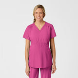 Wink® W123 Maternity V-Neck 5-Pocket Scrub Top