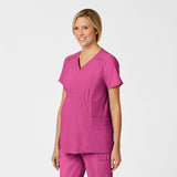 Wink® W123 Maternity V-Neck 5-Pocket Scrub Top