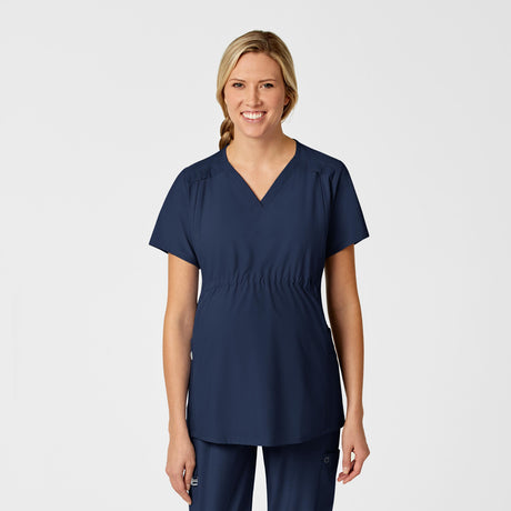 Wink® W123 Maternity V-Neck 5-Pocket Scrub Top