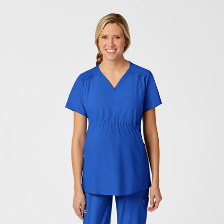 Wink® W123 Maternity V-Neck 5-Pocket Scrub Top