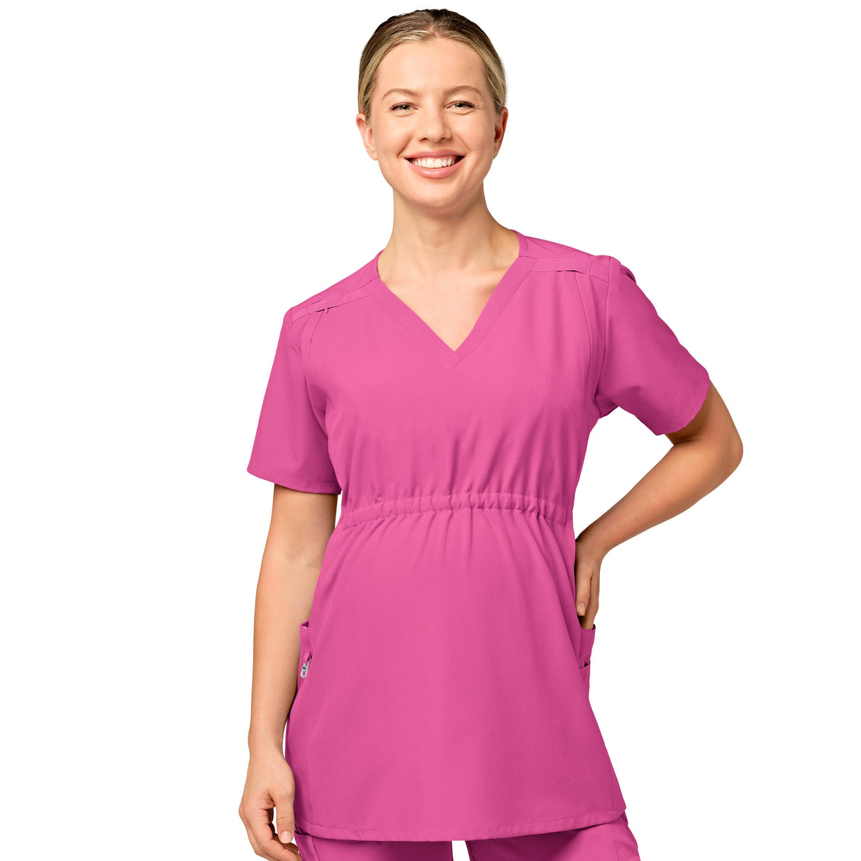 Wink® W123 Maternity V-Neck 5-Pocket Scrub Top