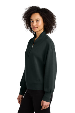 OGIO® Women’s Transcend 1/4-Zip - Blacktop