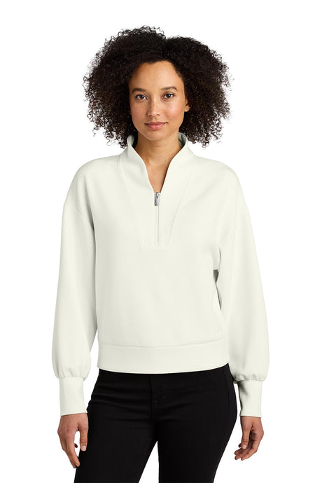 OGIO® Women’s Transcend 1/4-Zip - Opal White