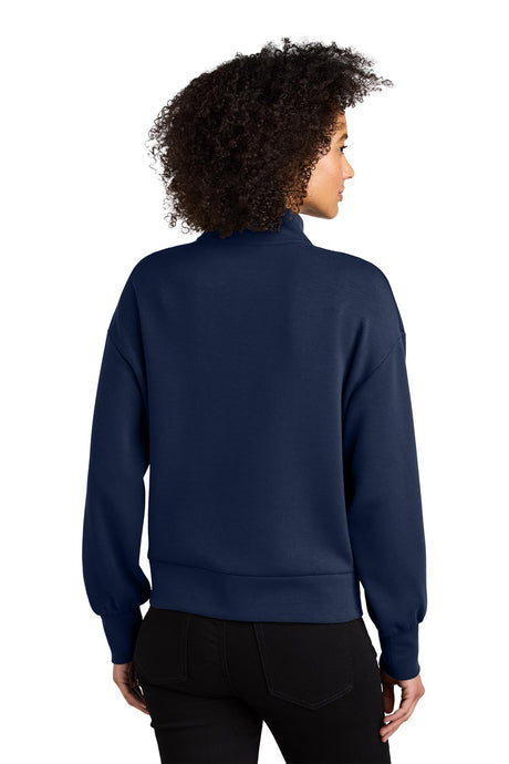OGIO® Women’s Transcend 1/4-Zip - River Blue Navy