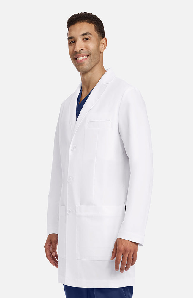 Medelita Men's Luca Patch Pocket 37½" Lab Coat