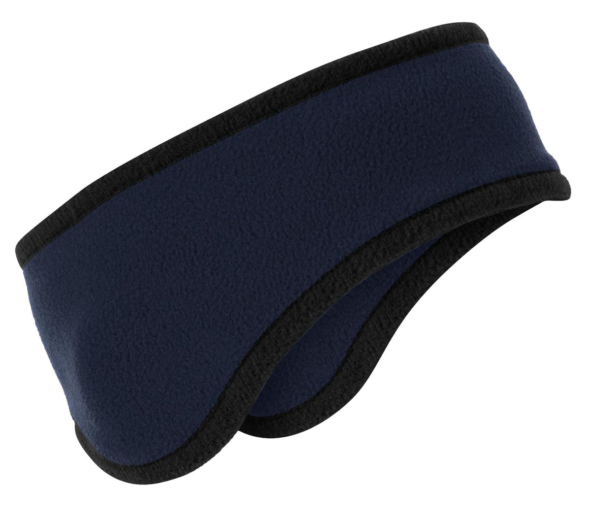 Port Authority® Two-Color Fleece Headband - Navy