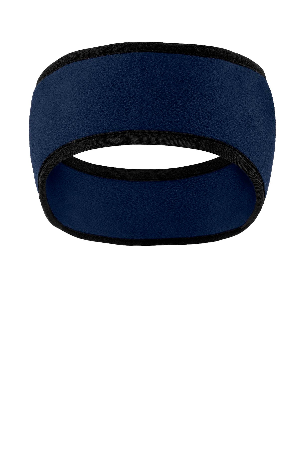 Port Authority® Two-Color Fleece Headband - Navy