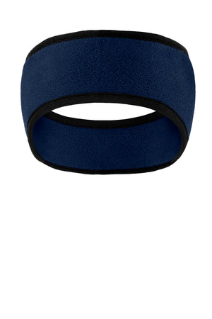 Port Authority® Two-Color Fleece Headband - Navy