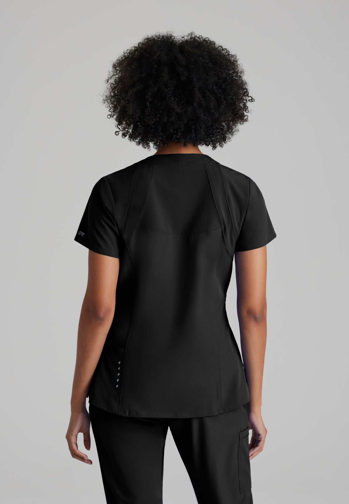 Barco One Women's Racer Top-4 Pocket V-Neck Breathable Top