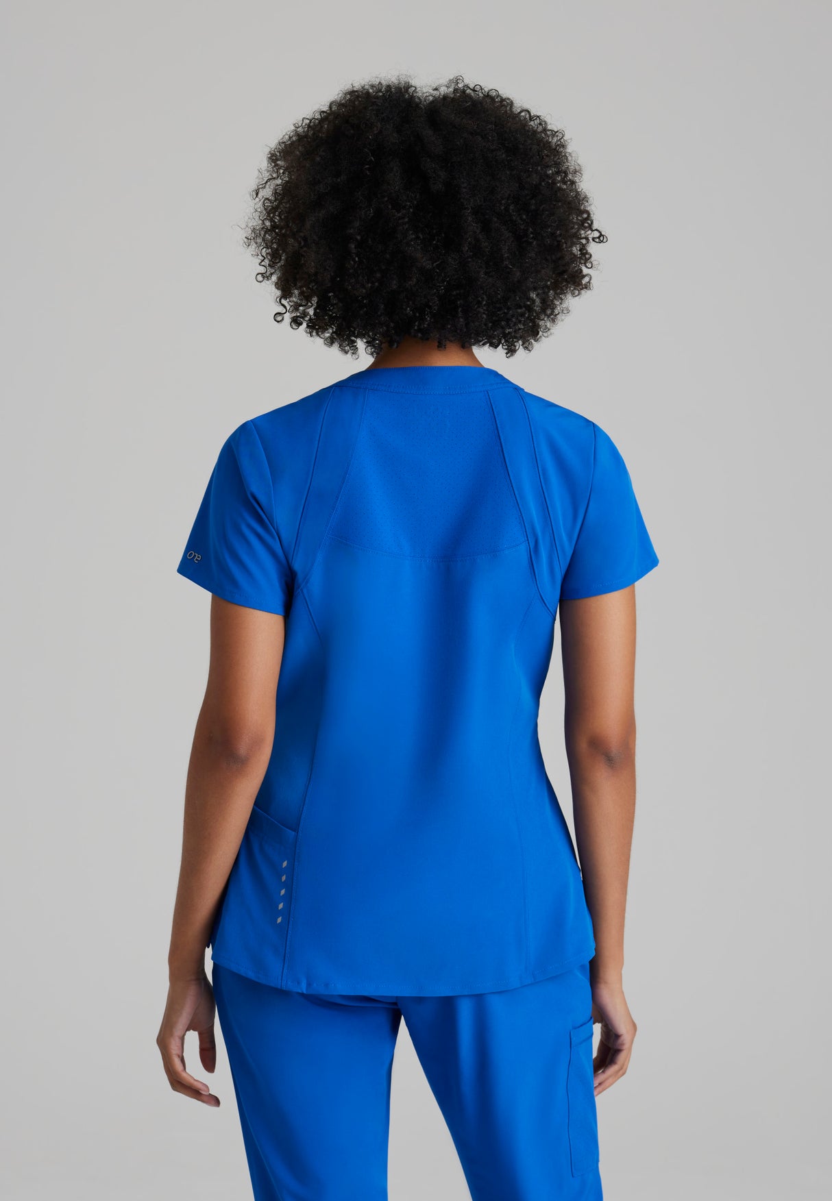 Barco One Women's Racer Top-4 Pocket V-Neck Breathable Top