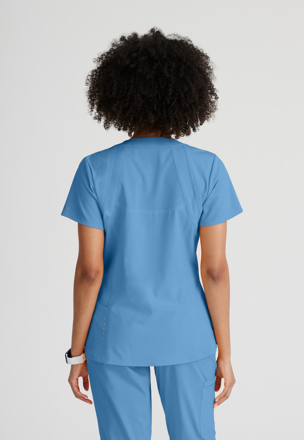 Barco One Women's Racer Top-4 Pocket V-Neck Breathable Top
