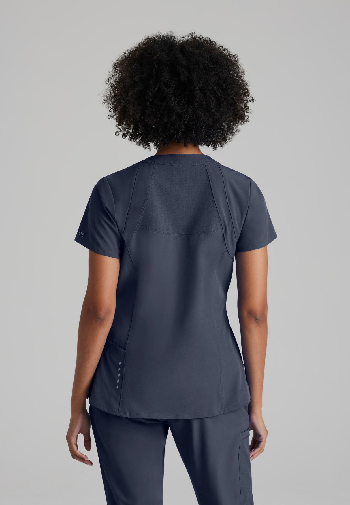 Barco One Women's Racer Top-4 Pocket V-Neck Breathable Top
